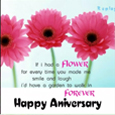 Anniversary Flower Card