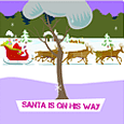 Christmas Santa Claus Card