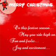 Santa Claus Wishes Cards