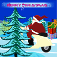 Christmas Santa Claus Card