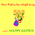 Easter Flowers Greeting Cards