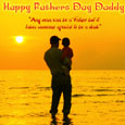 Father's Day Blessed Thoughts Card