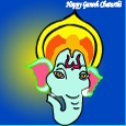 Ganesh Chaturthi Blessing Card