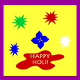 Send this Happy Holi Card on Holi.