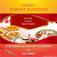 Rakhi Brother Gift Card