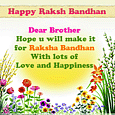 Rakhi Brother Card