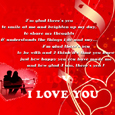 Valentine Love Cards, I love you cards 