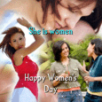 Glorious Women's Day card