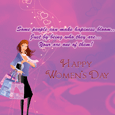 Womens Day greeting cards